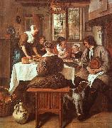 Jan Steen, Grace Before Meat